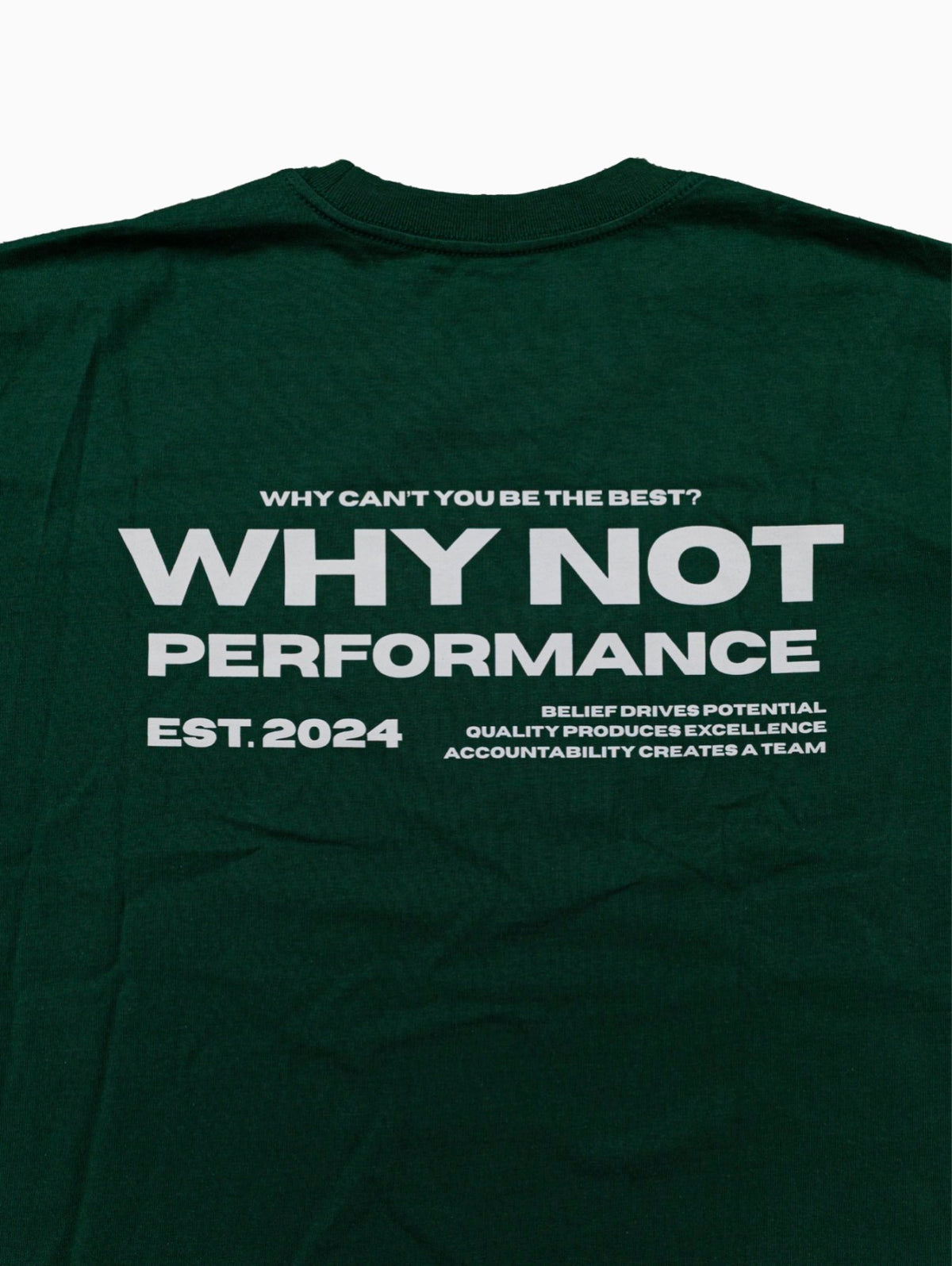 Why Not Performance Tee - Green