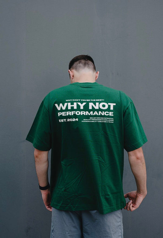Why Not Performance Tee - Green