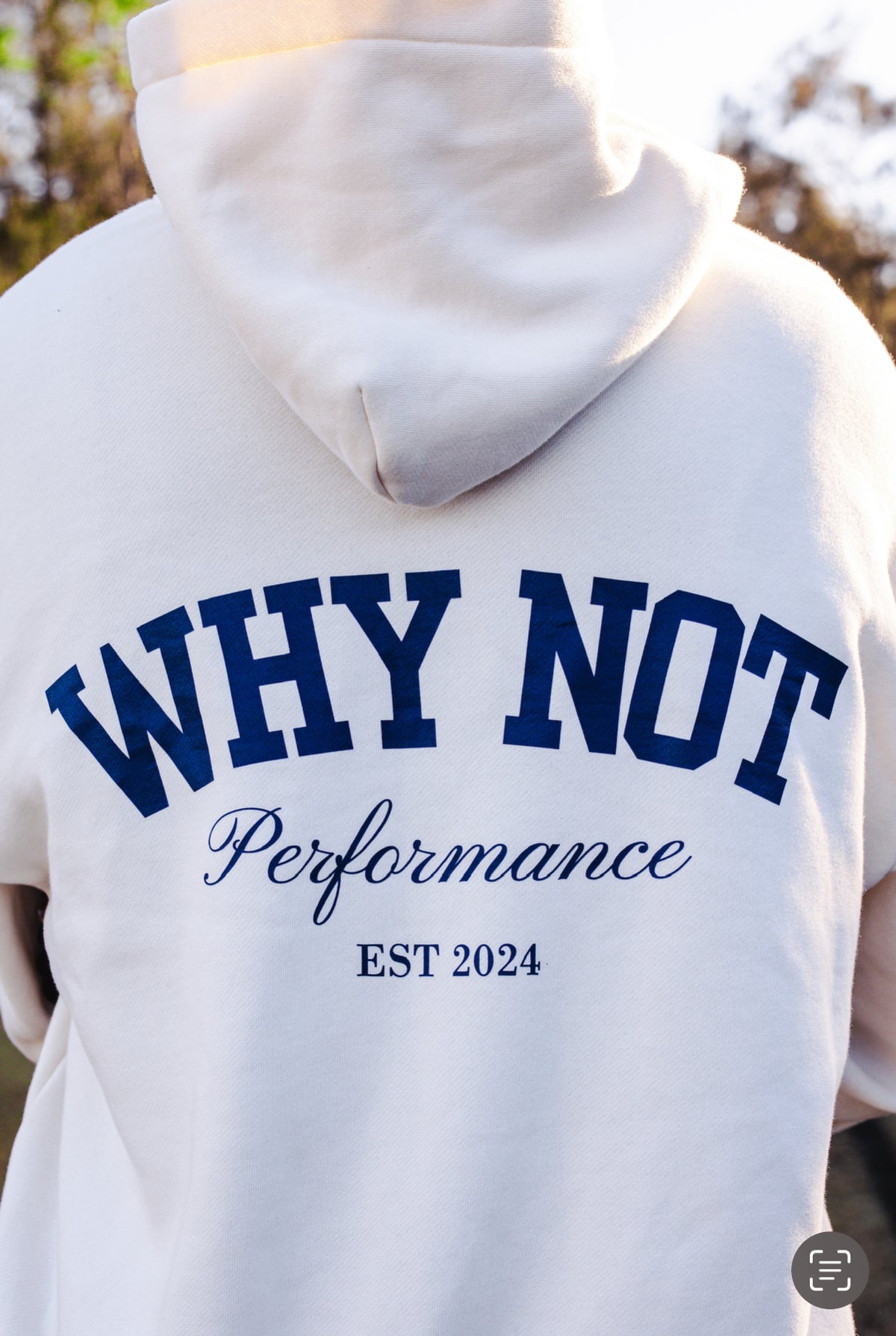 Why Not Performance Hoodie - Cream