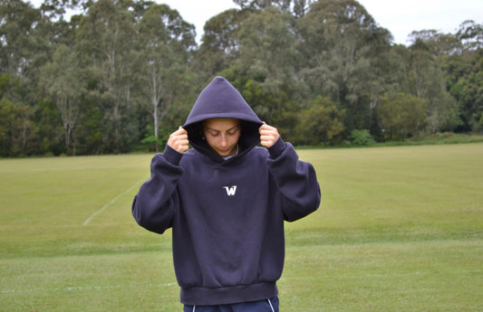 Why Not Performance Hoodie - Navy