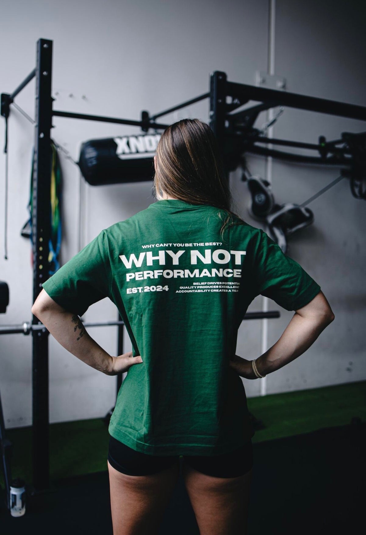 Why Not Performance Tee - Green