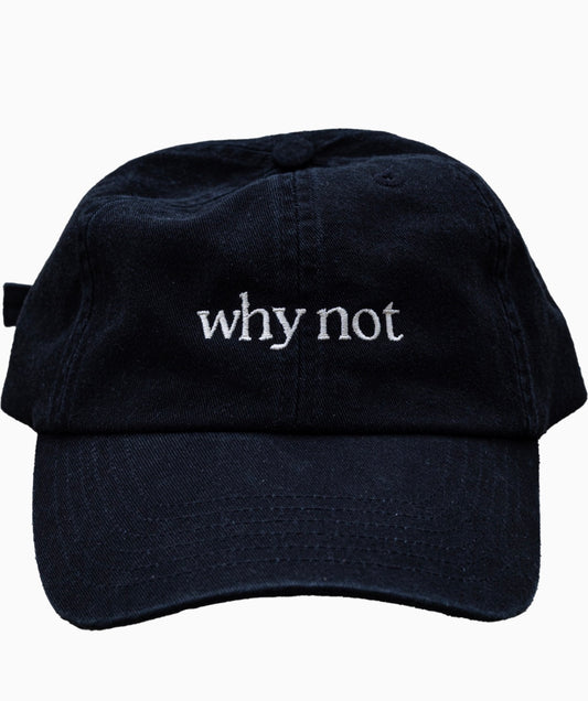 Why Not Performance Hat - Black